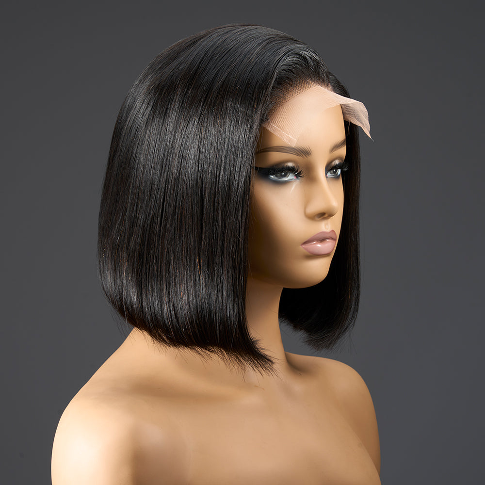 5*5 SDD VIETNAM BONE STRAIGHT BOB WIG 10"